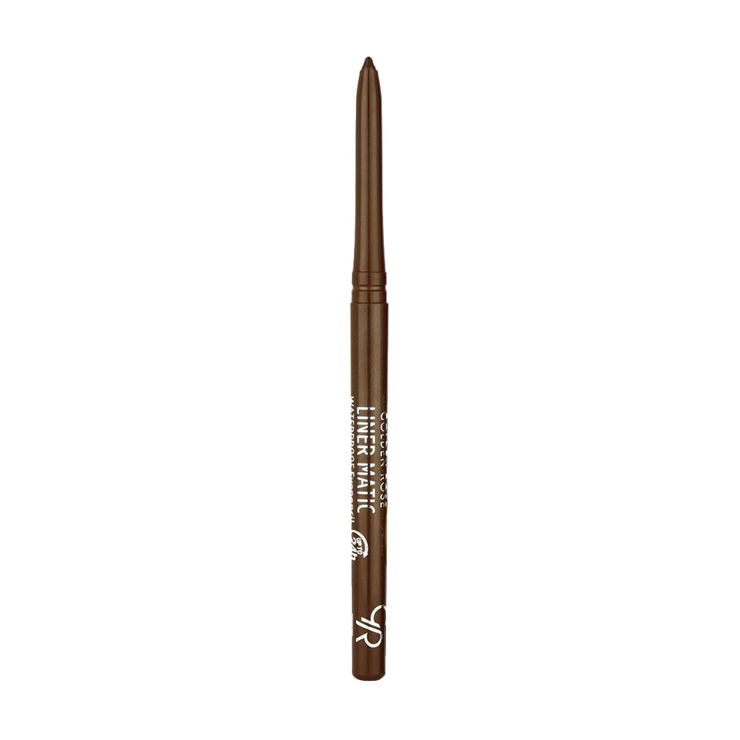 Водостійкий олівець для очей Golden Rose Liner Matic Waterproof Eyepencil 203 Cacao Brown, 0.35 г